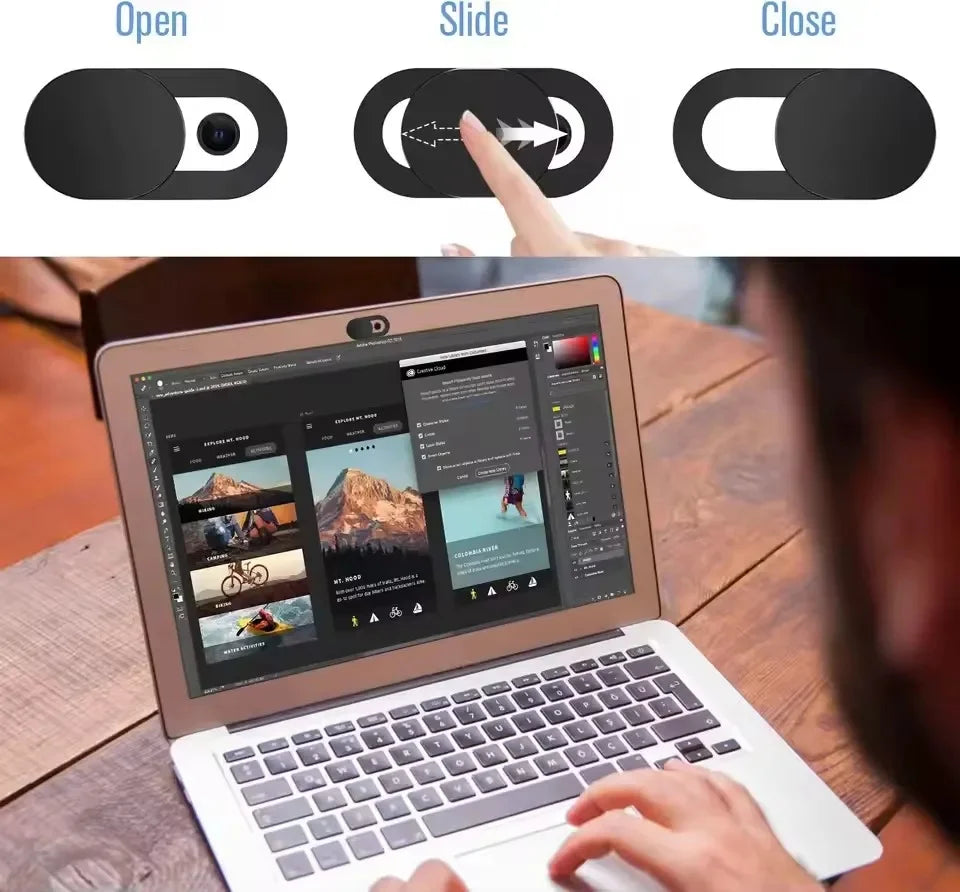 Webcam Privacy Cover Slider
