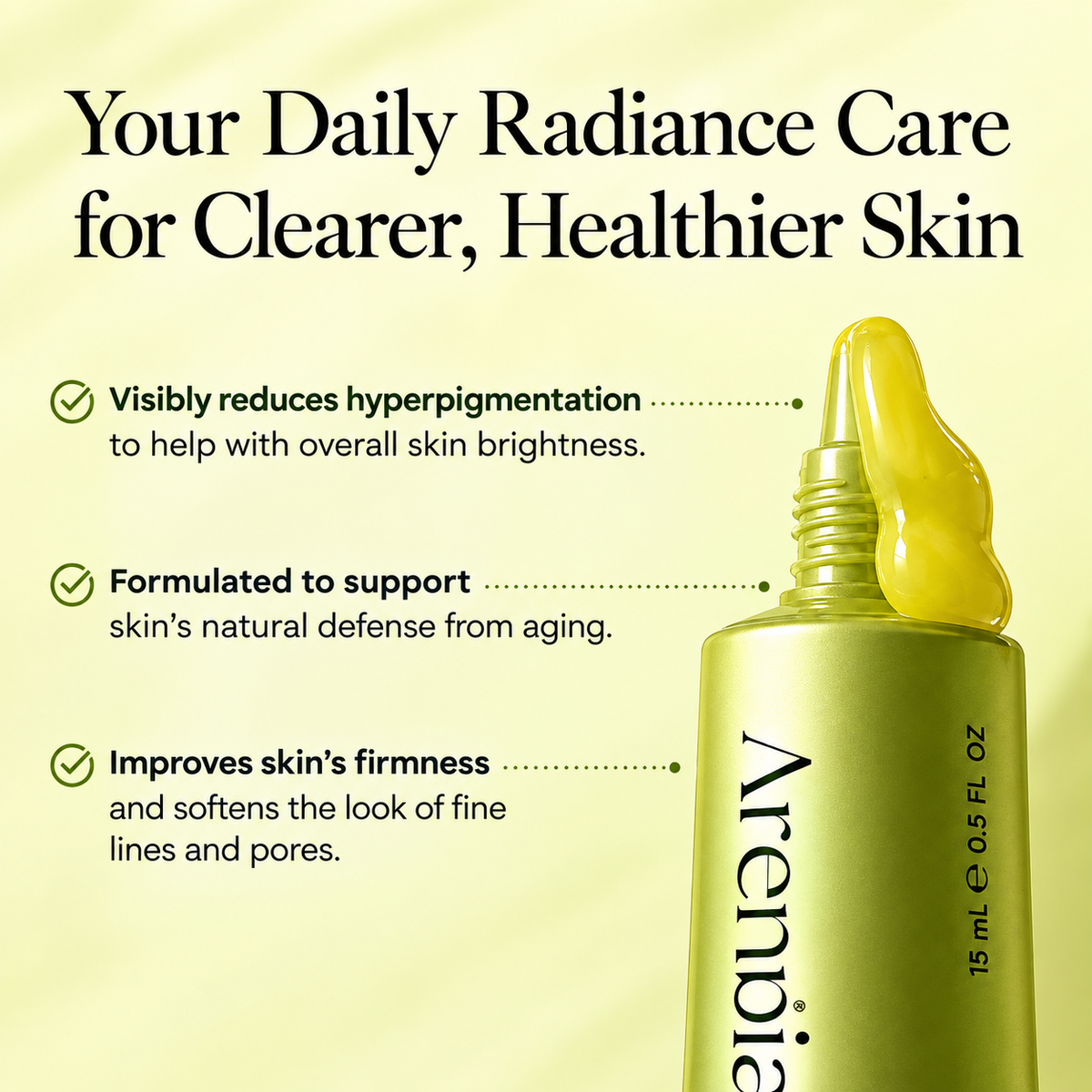 Arencia Vitamin C Booster Shot Face & Eye Moisturizer
