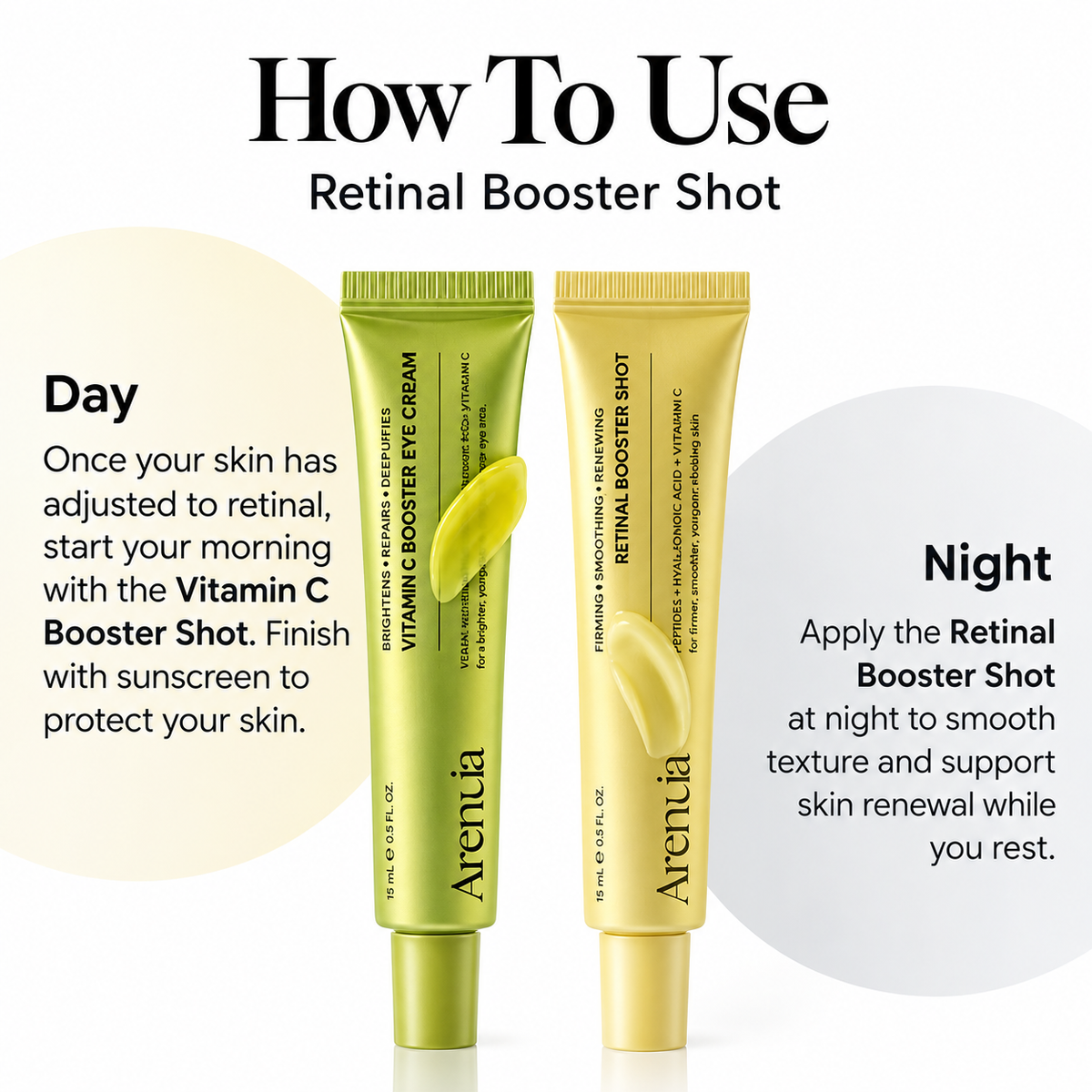 Arencia Vitamin C Booster Shot Face & Eye Moisturizer