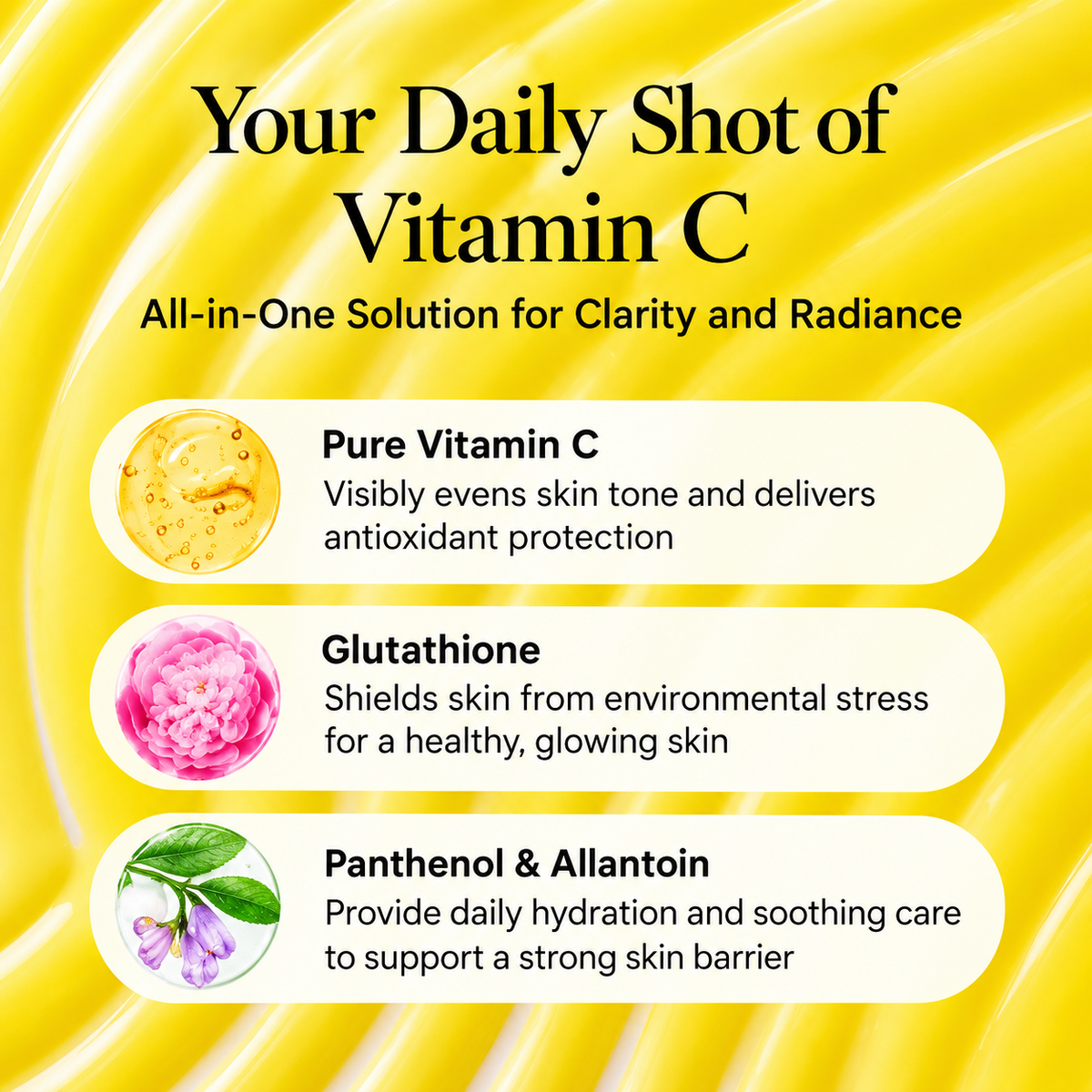 Arencia Vitamin C Booster Shot Face & Eye Moisturizer